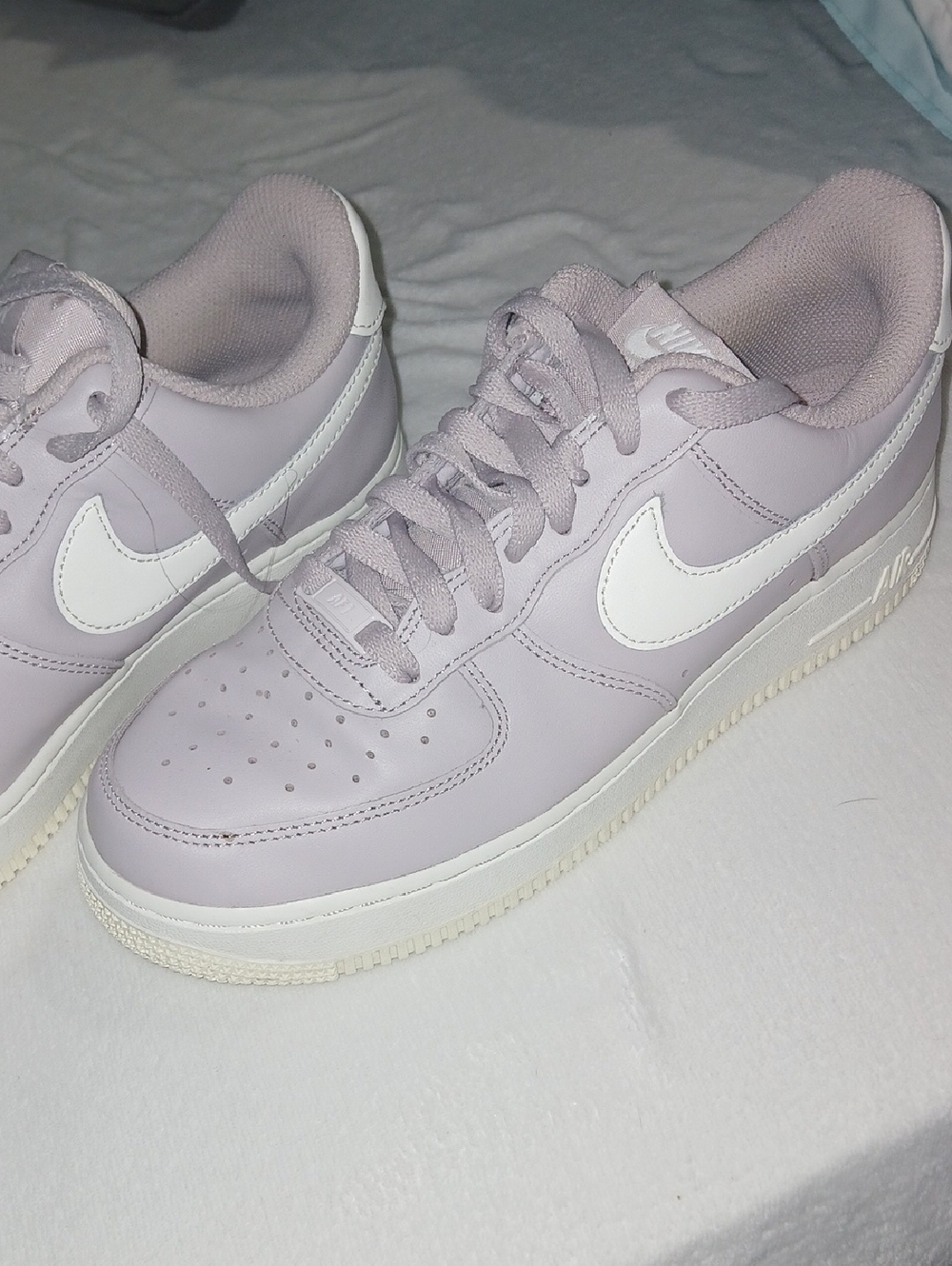 Nike Air Force 1 Low Pastel Lavender with White Swoosh